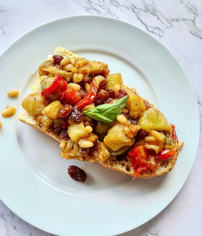Bruscheta à la caponata