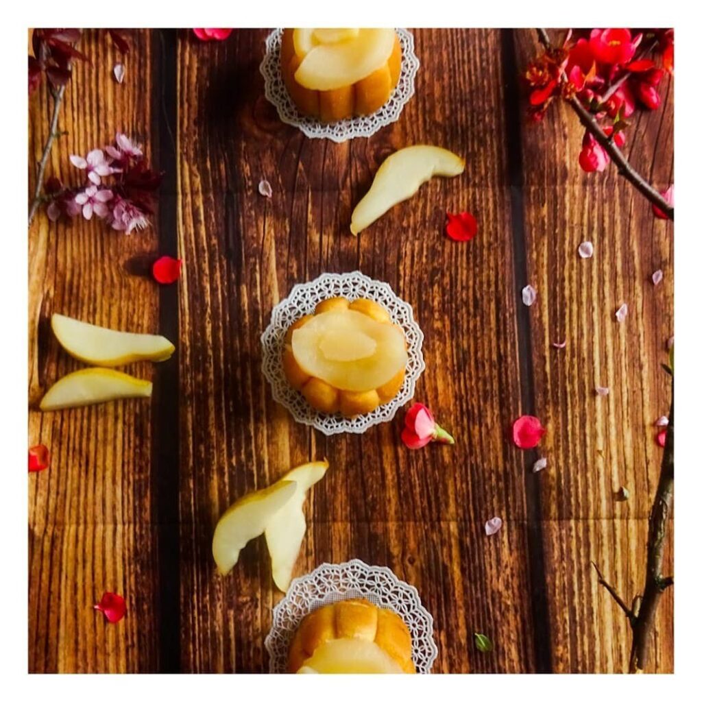 Minis-charlottes aux poires