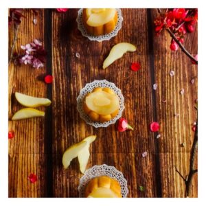 Minis-charlottes aux poires