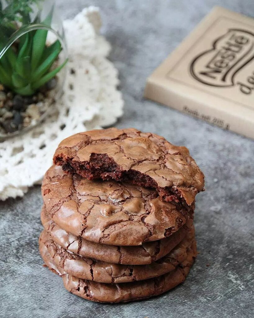 Cookie façon brownie