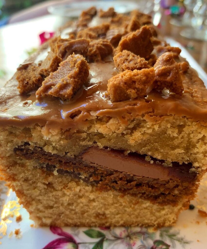Cake praliné-spéculoos