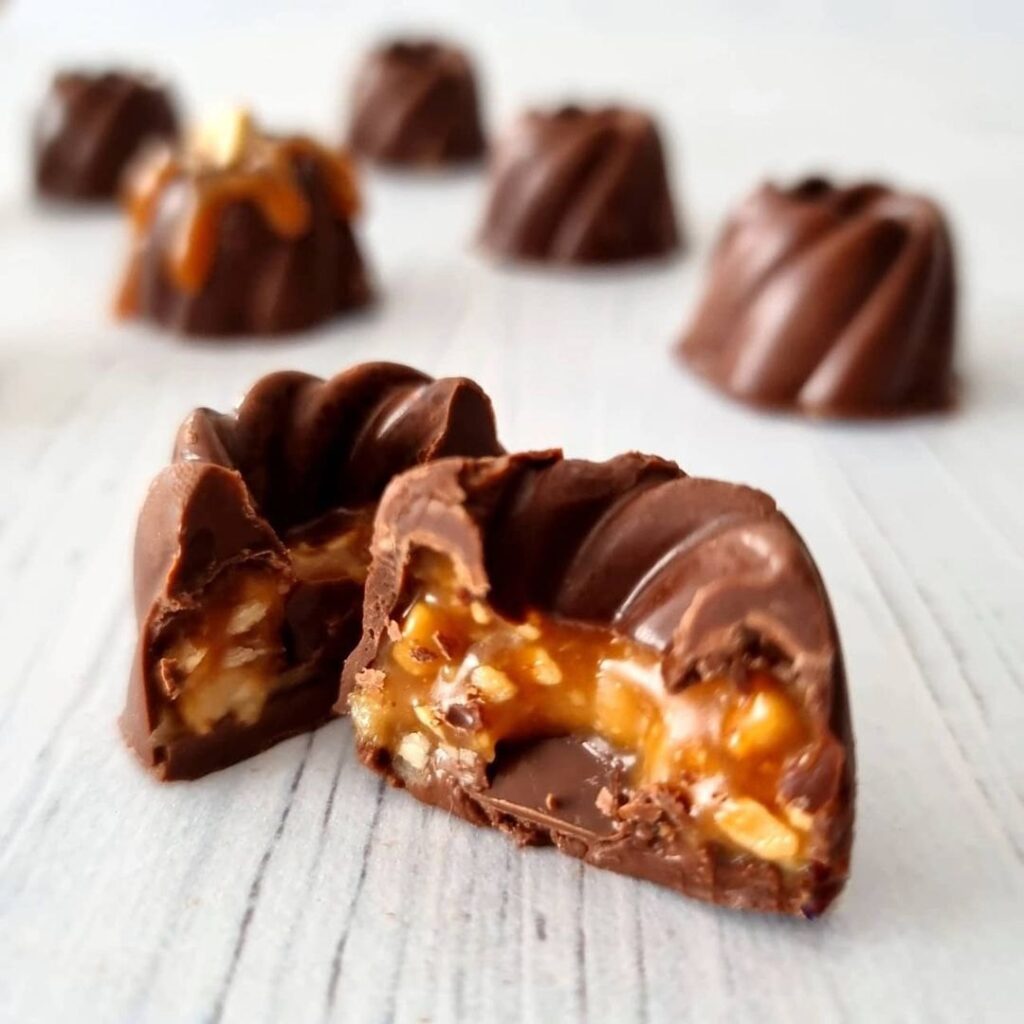 Chocolats façon Snickers
