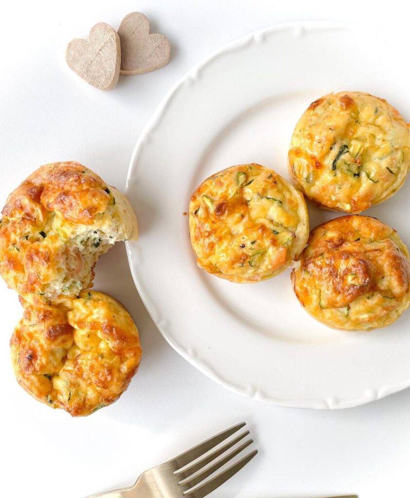 Flan courgette saumon