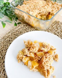 Crumble pommes-poires