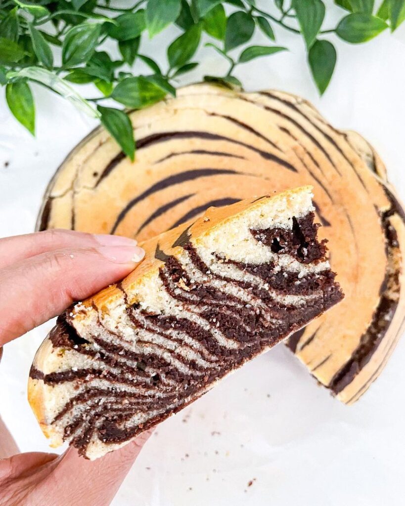 Cake zebra