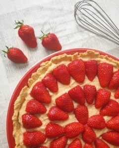Tarte aux fraises classique Tarte aux fraises classique