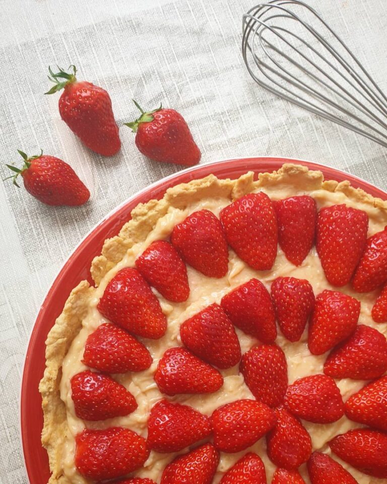 Tarte aux fraises classique Tarte aux fraises classique