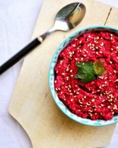 Houmous de betterave
