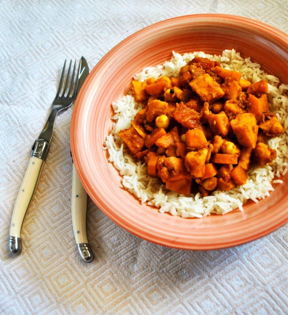 Curry végétarien