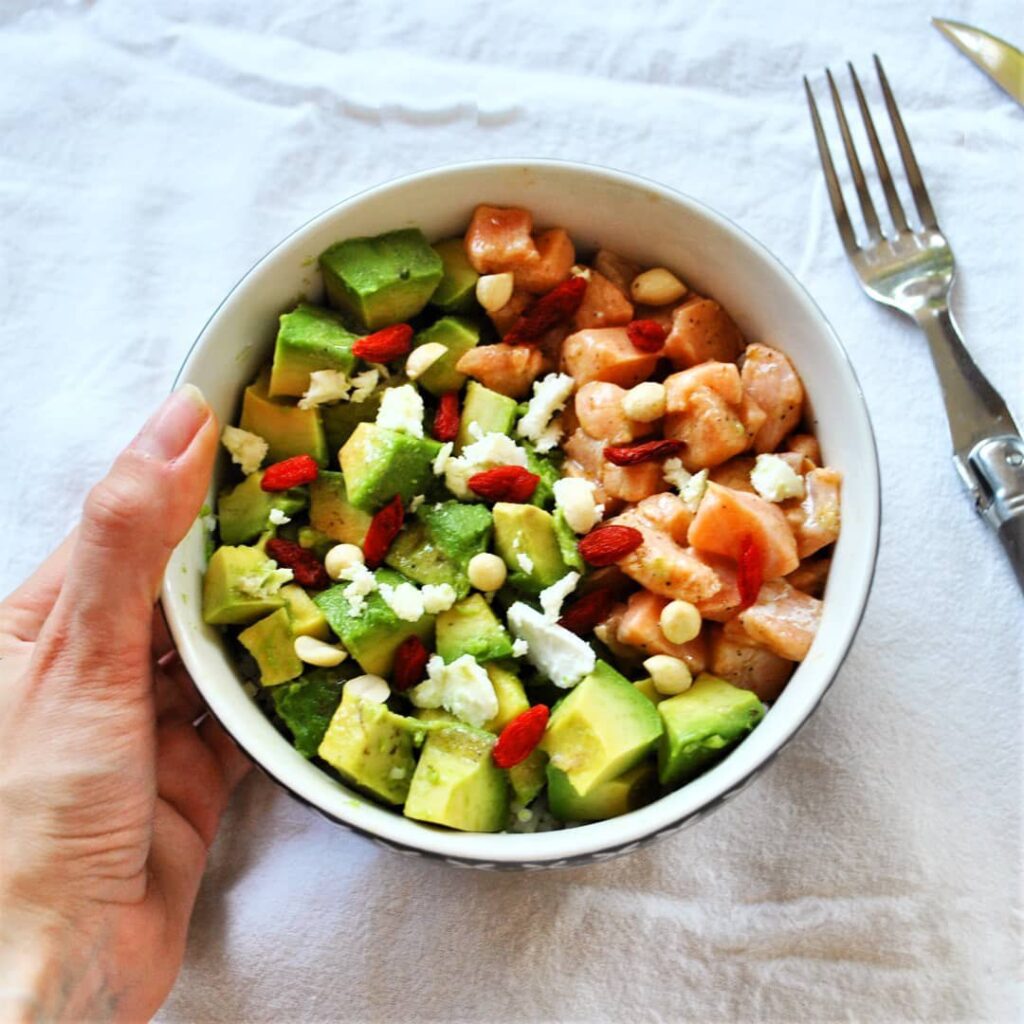 Salade melon pastèque feta