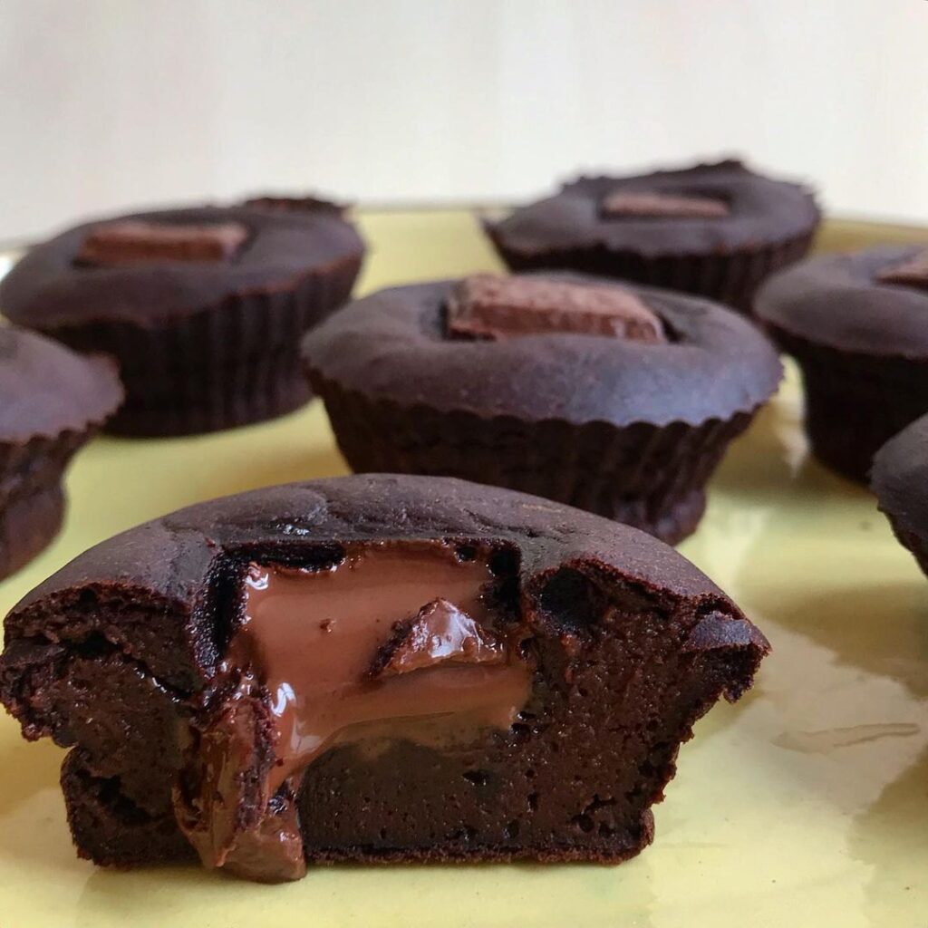 Fondant au chocolat low carb