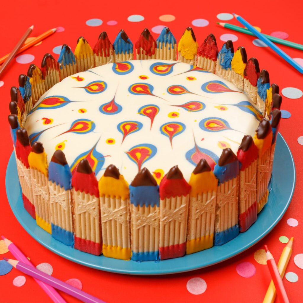 Le gâteau coloriage