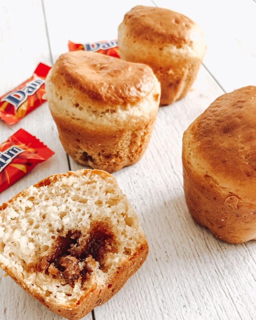 Muffins cœur Daim