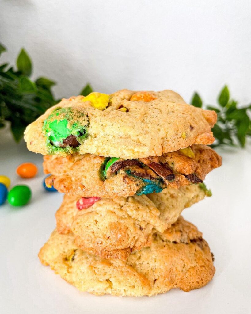 Cookies sablés aux m&m&rsquo;s