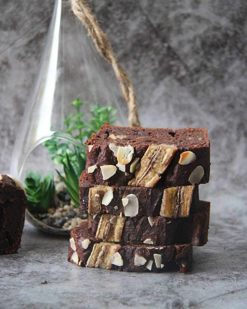 Banana bread au chocolat