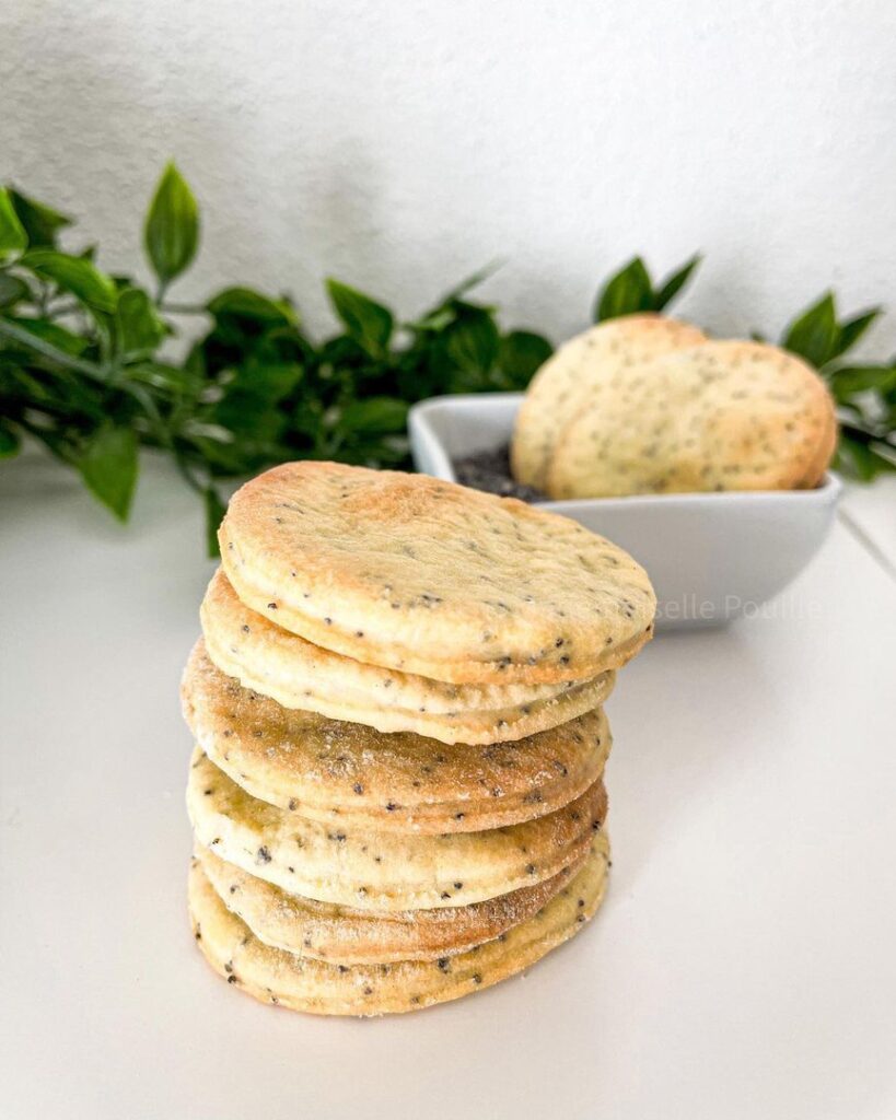 Biscuits citron pavot