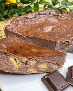 Flan choco-banane