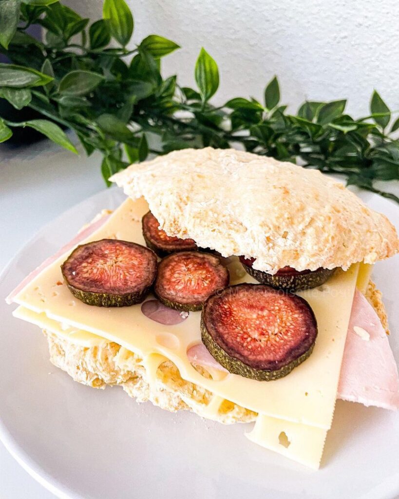 Sandwich sucré salé sur le pouce