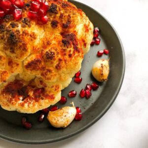 Chou fleur rôti aux épices