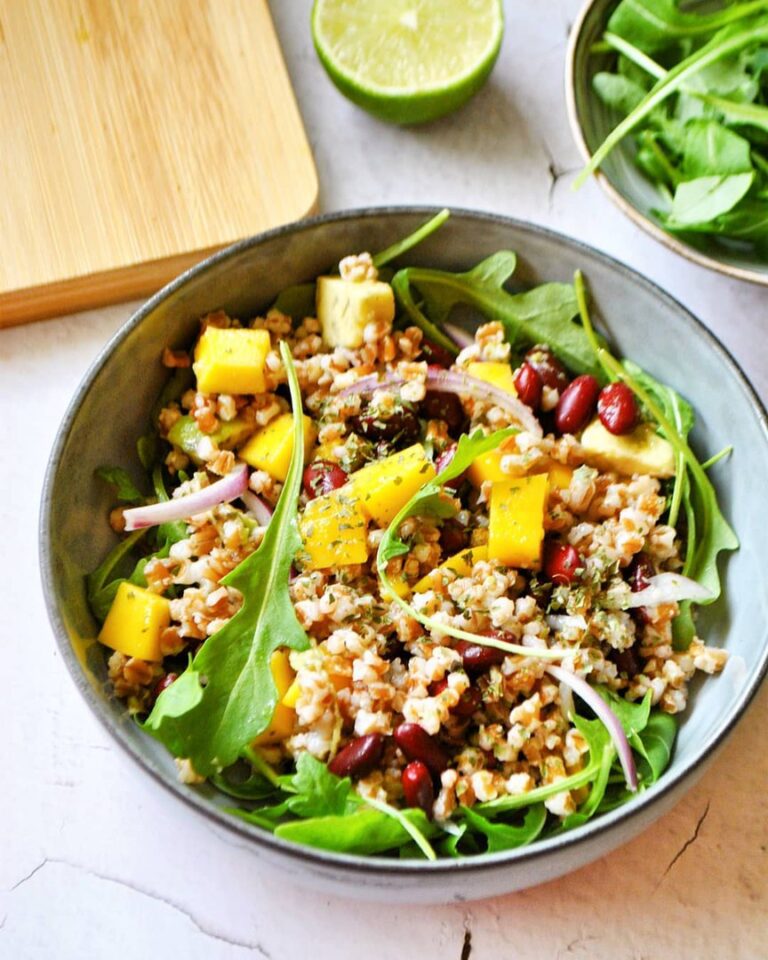 Salade sucrée salée façon mexicaine Salade sucrée salée façon mexicaine