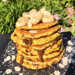 Pancakes au chocolat