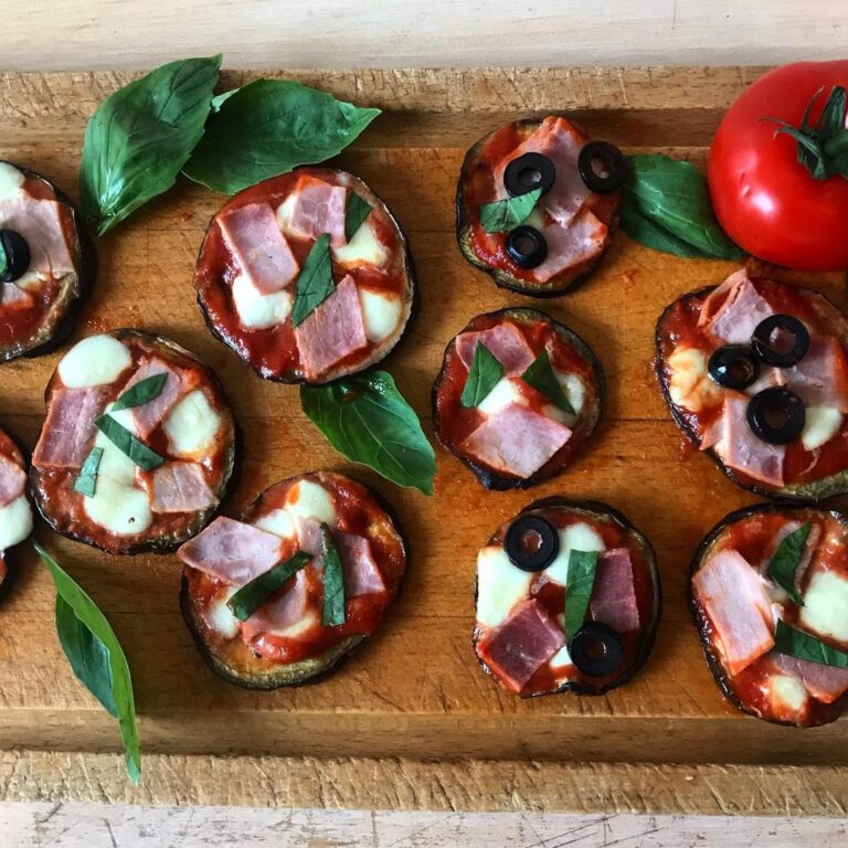 Pizza d’aubergines
