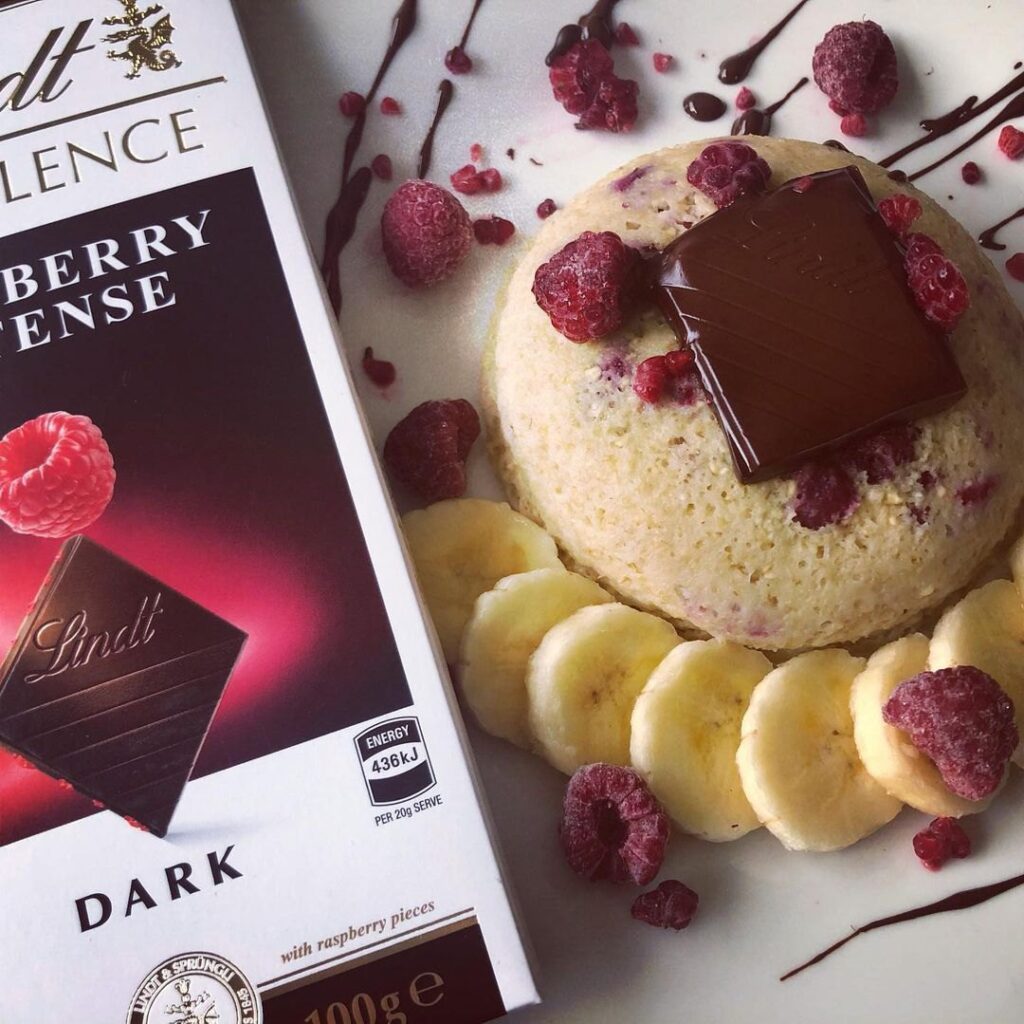 Bowl cake choco-framboises