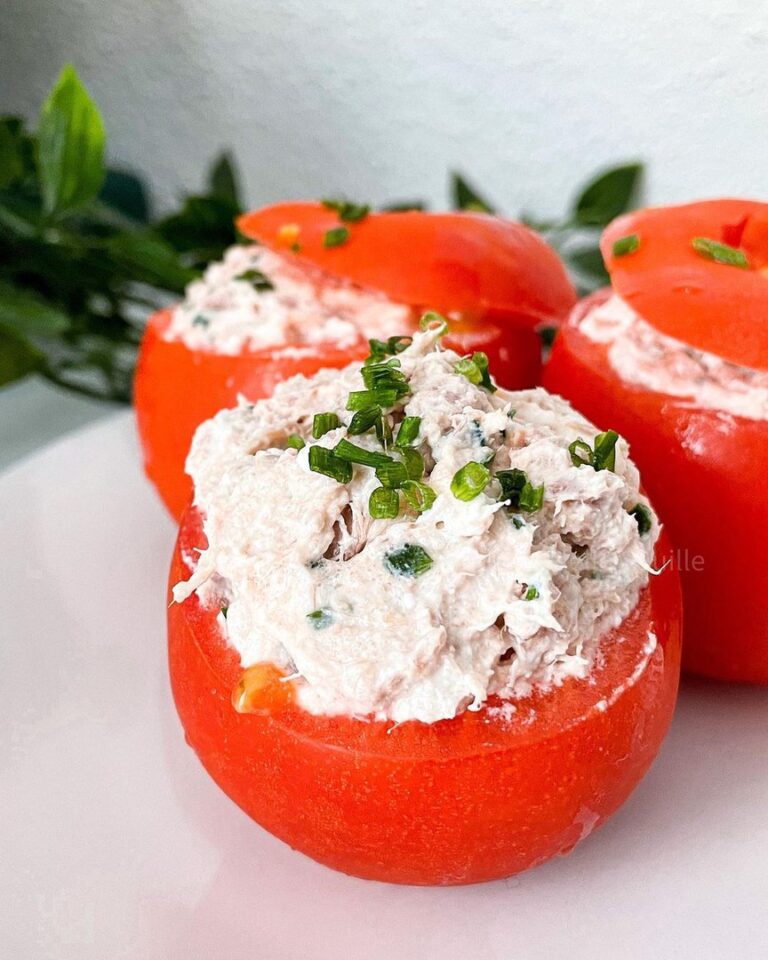 Tomates farcies au thon Tomates farcies au thon