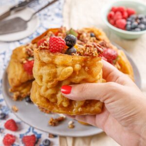 Süße Pfannkuchen-Taschen