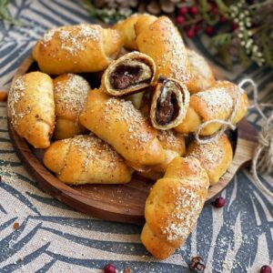 Croissants au chocolat