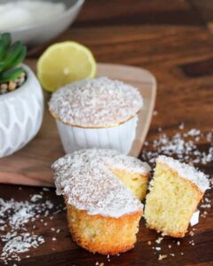 Muffins au citron vert et coco
