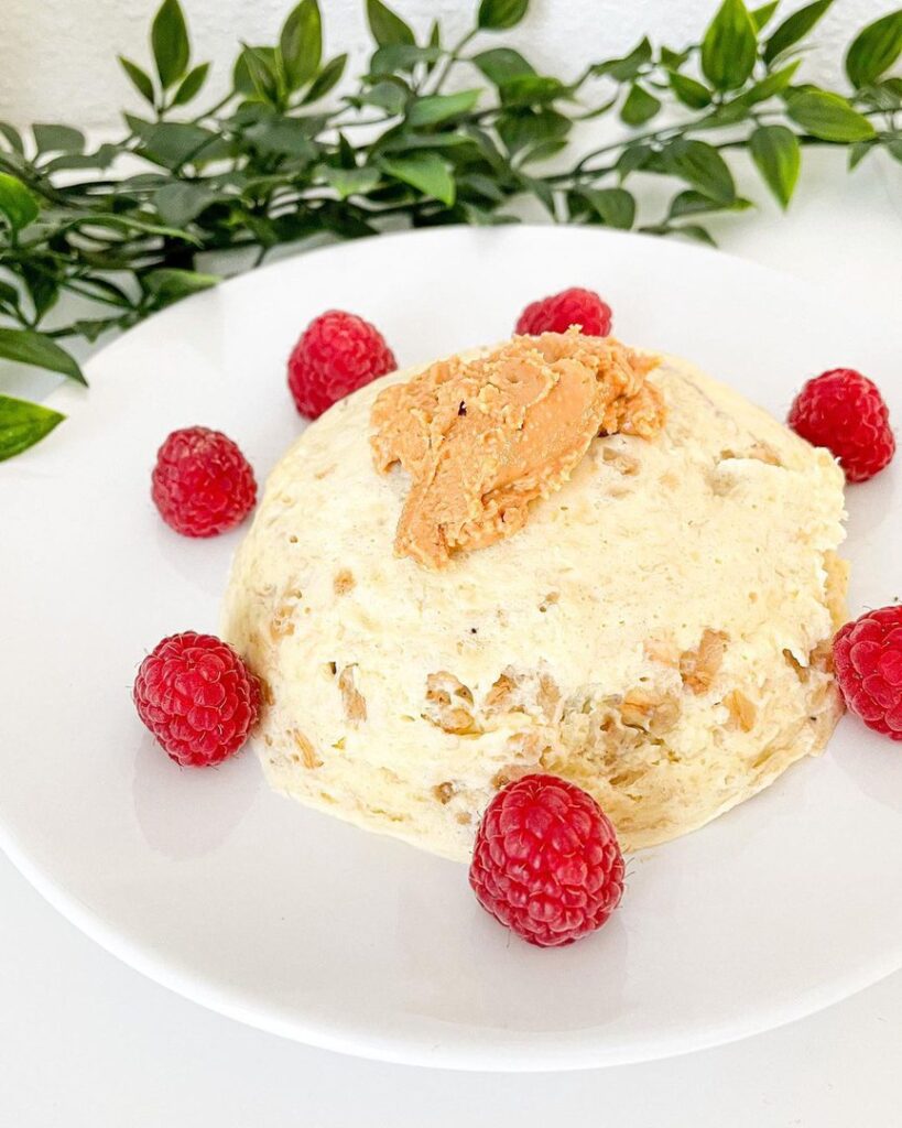 Bowlcake au granola fruits rouges
