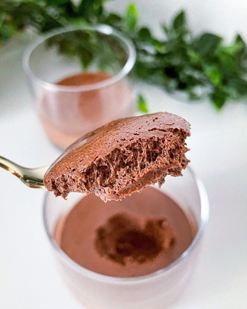 Mousse au chocolat aux trois ingrédients