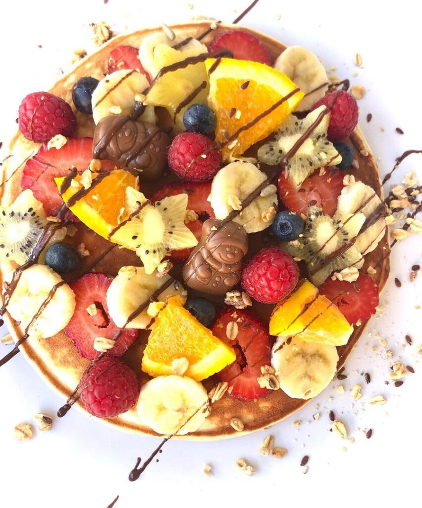 Maxi pancake banana