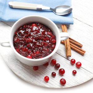 Sauce aux cranberries