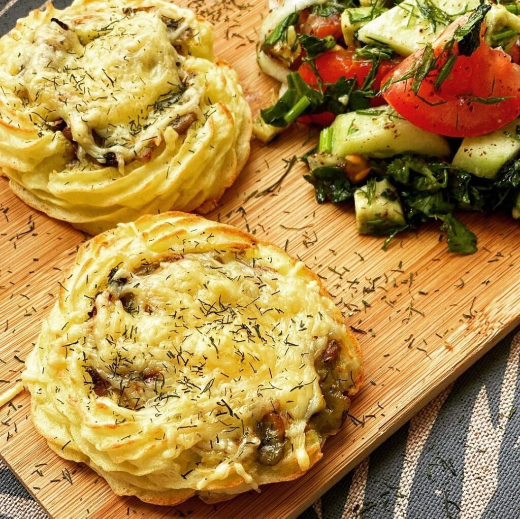 Mini gratin-pizza maison