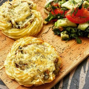 Mini gratin-pizza maison