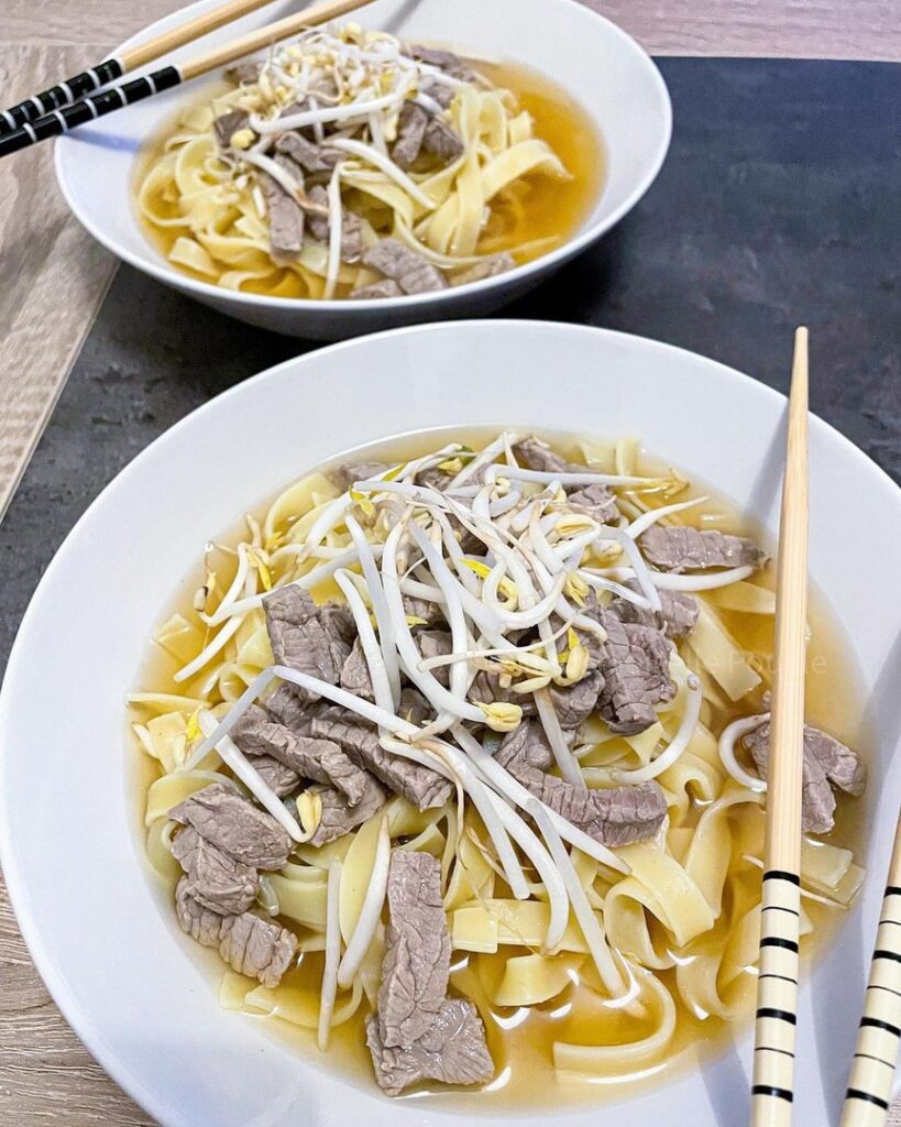 Tagliatelles au bœuf