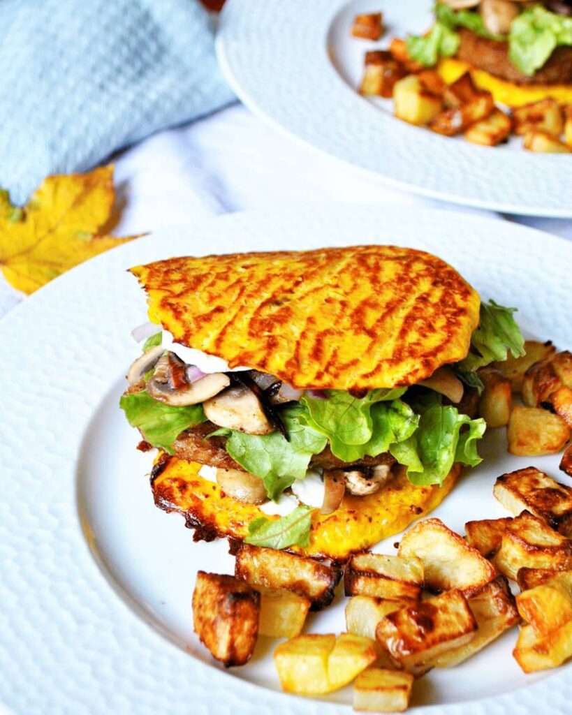 Burger végé à la courge