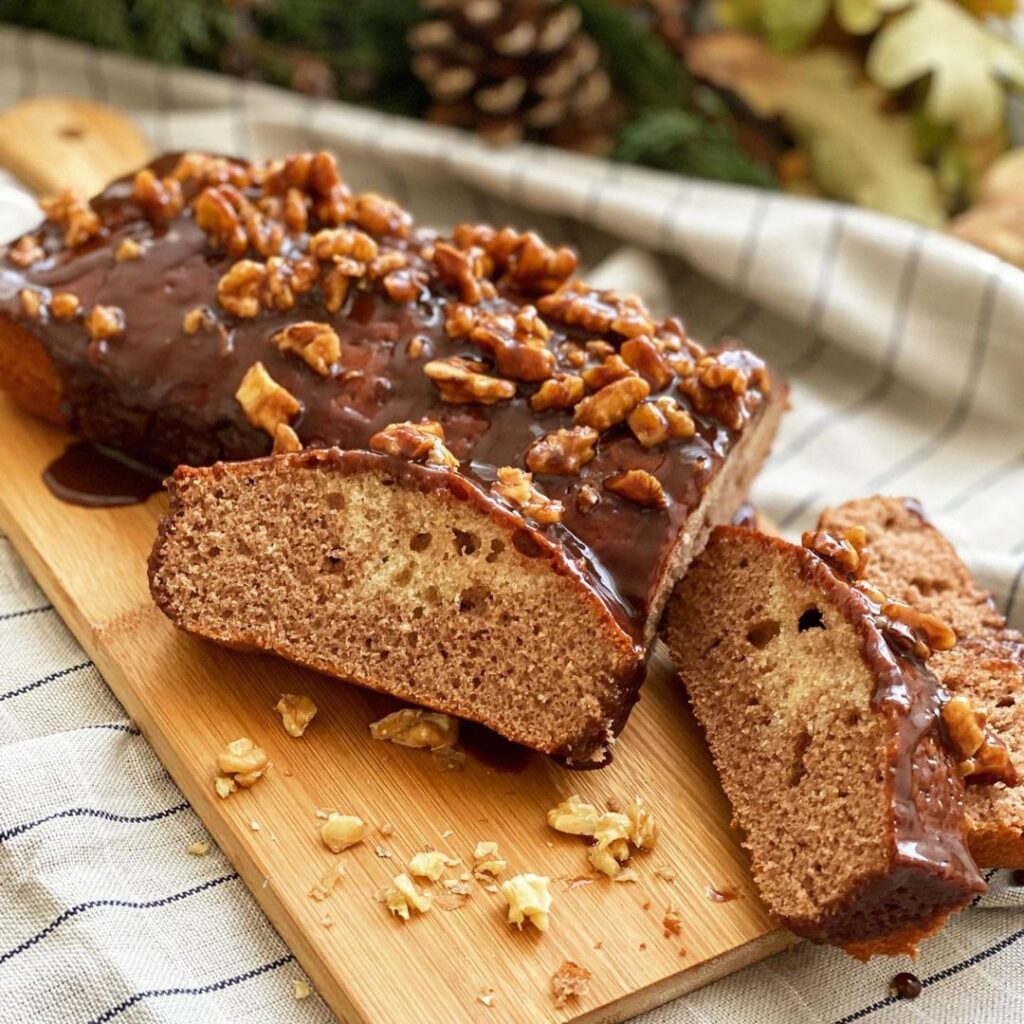Cake au chocolat et glaçage gourmand