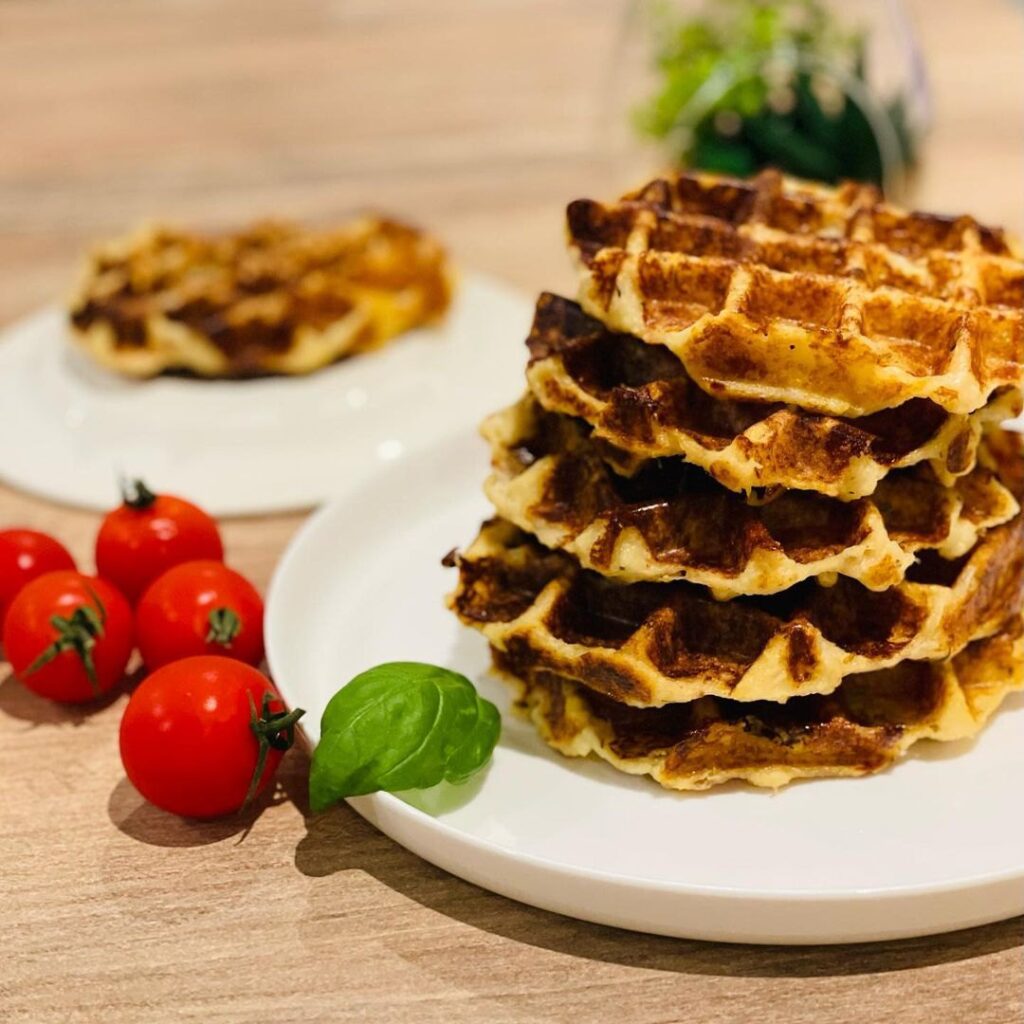 Gaufre pomme de terre/parmesan