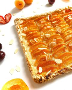 Tarte fine abricot
