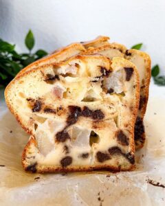 Le clakefoutis poire choco vanille