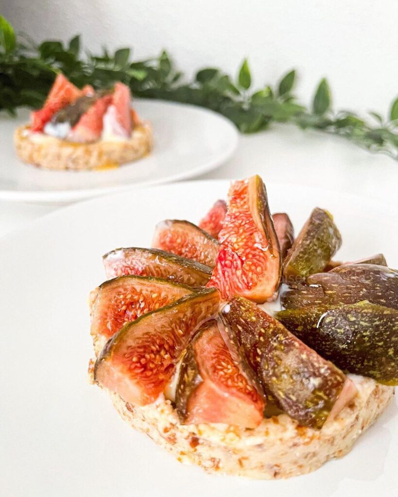 Tartelettes aux figues sans cuisson