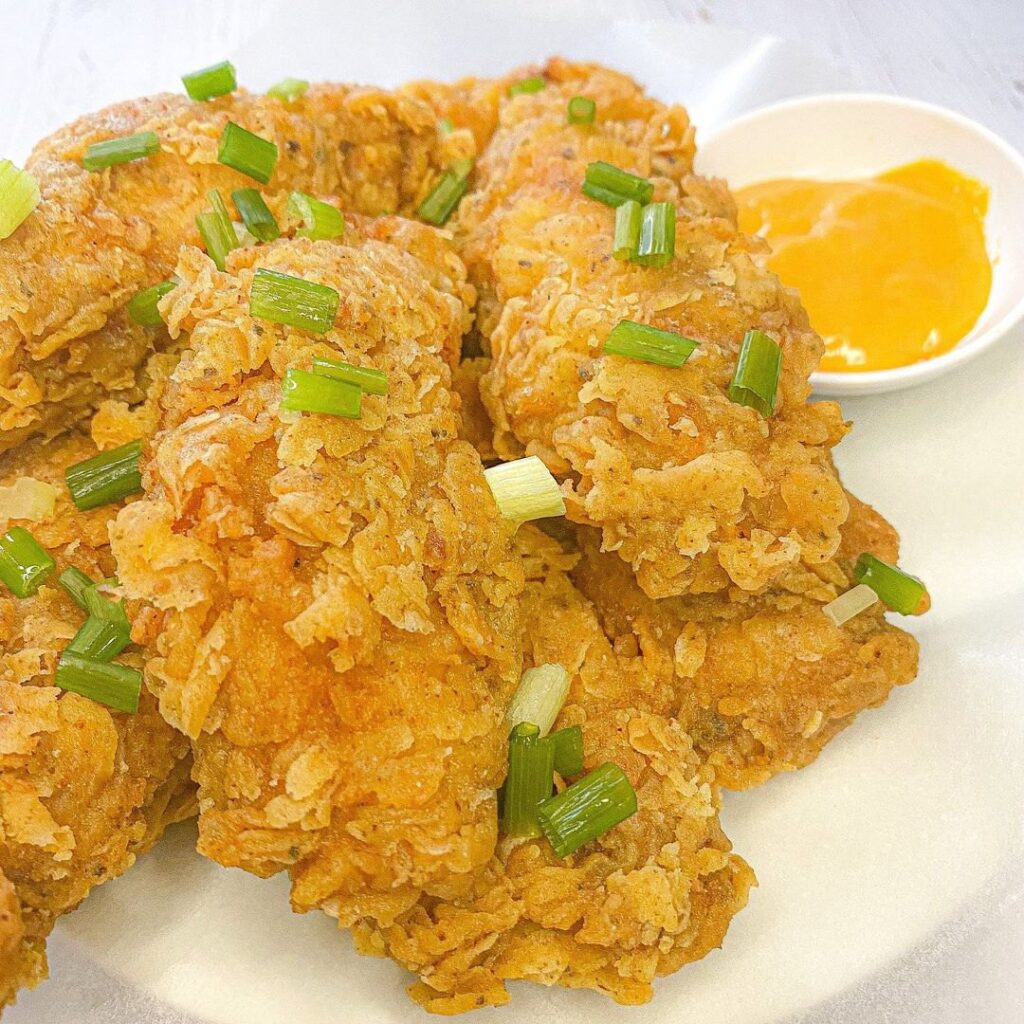 Poulet frit croustillant