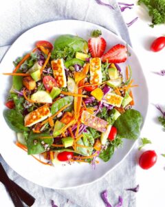 Salade chou kale