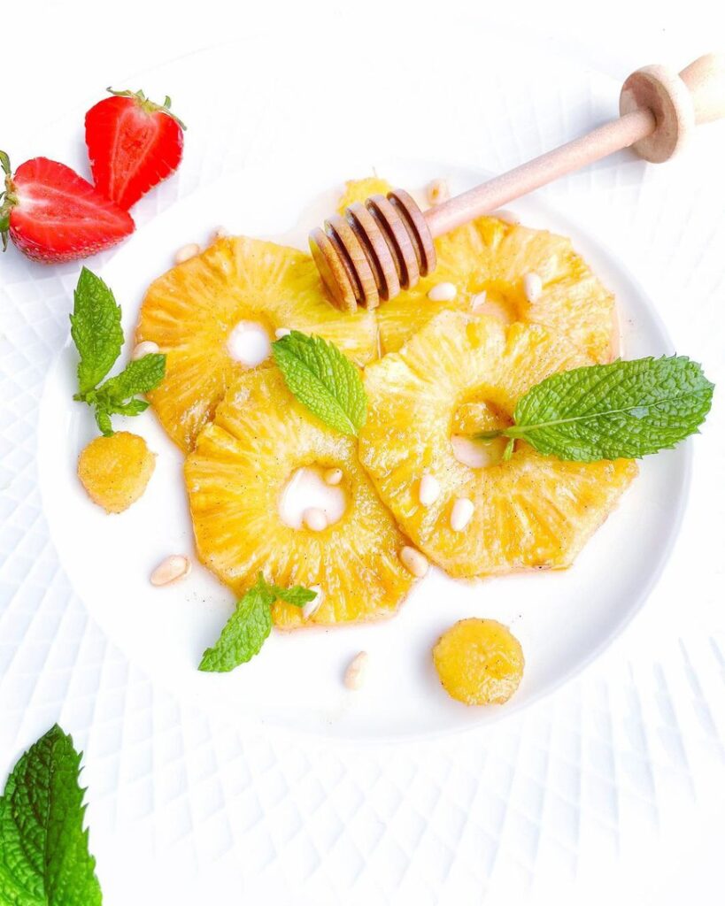 Ananas rôti