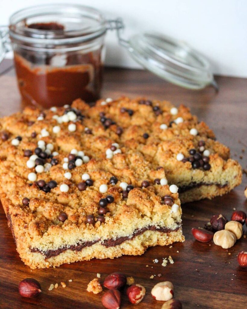 Sbriciolata à la pâte à tartiner maison