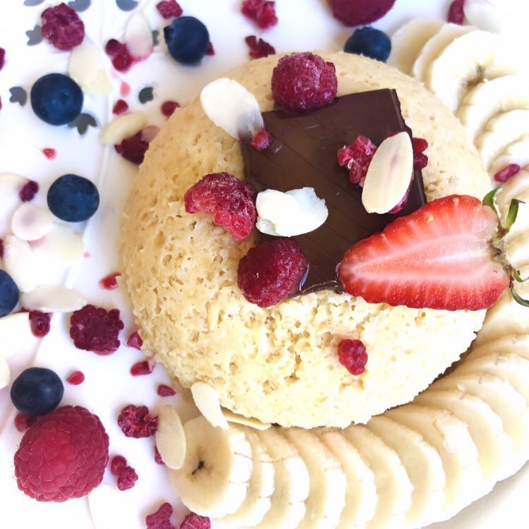 Bowlcake aux pommes, miel et yaourt grec
