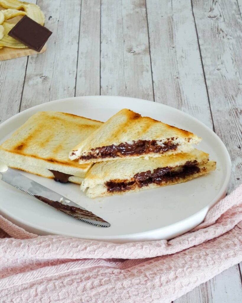 Croque-monsieur sucré